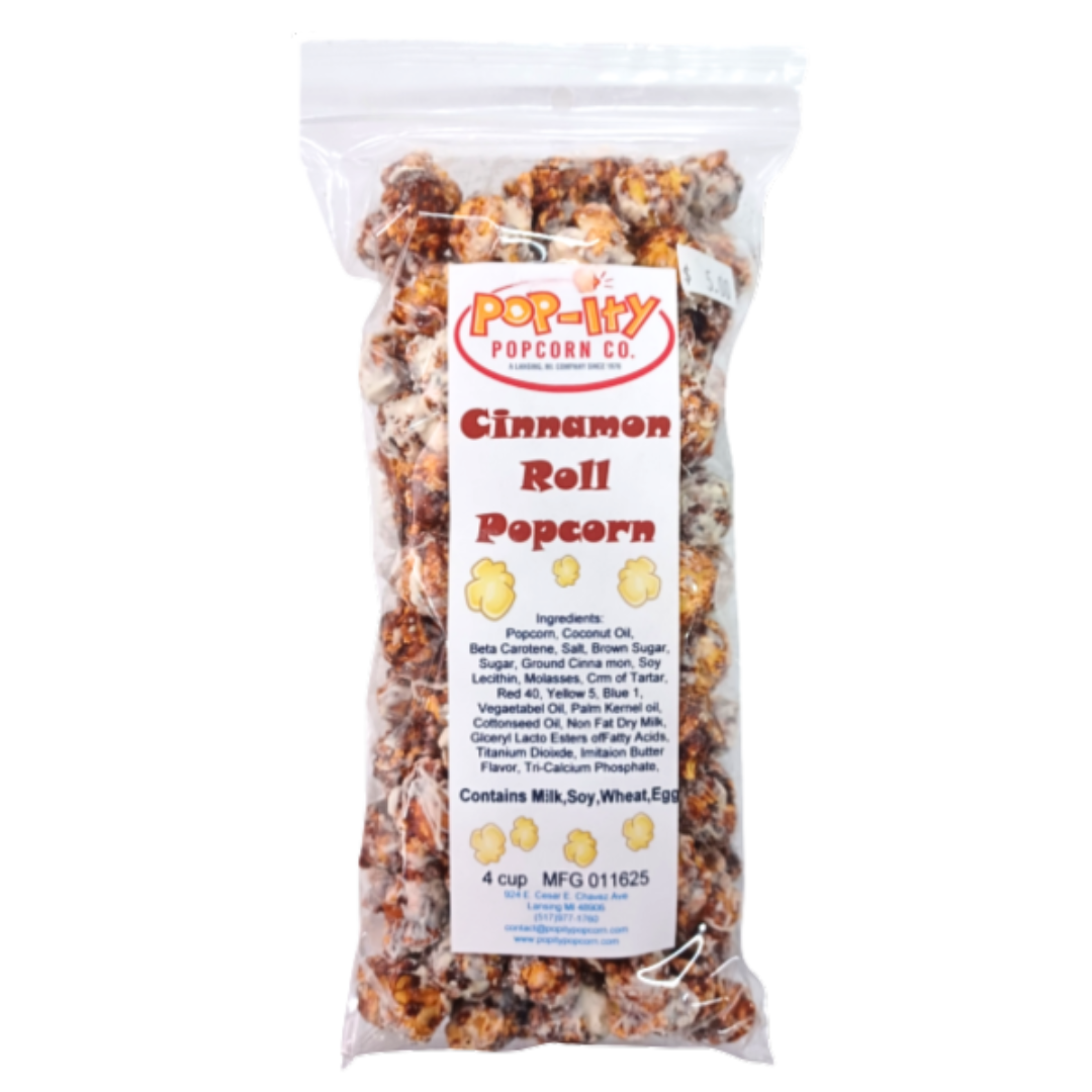 Cinnamon Roll Popcorn