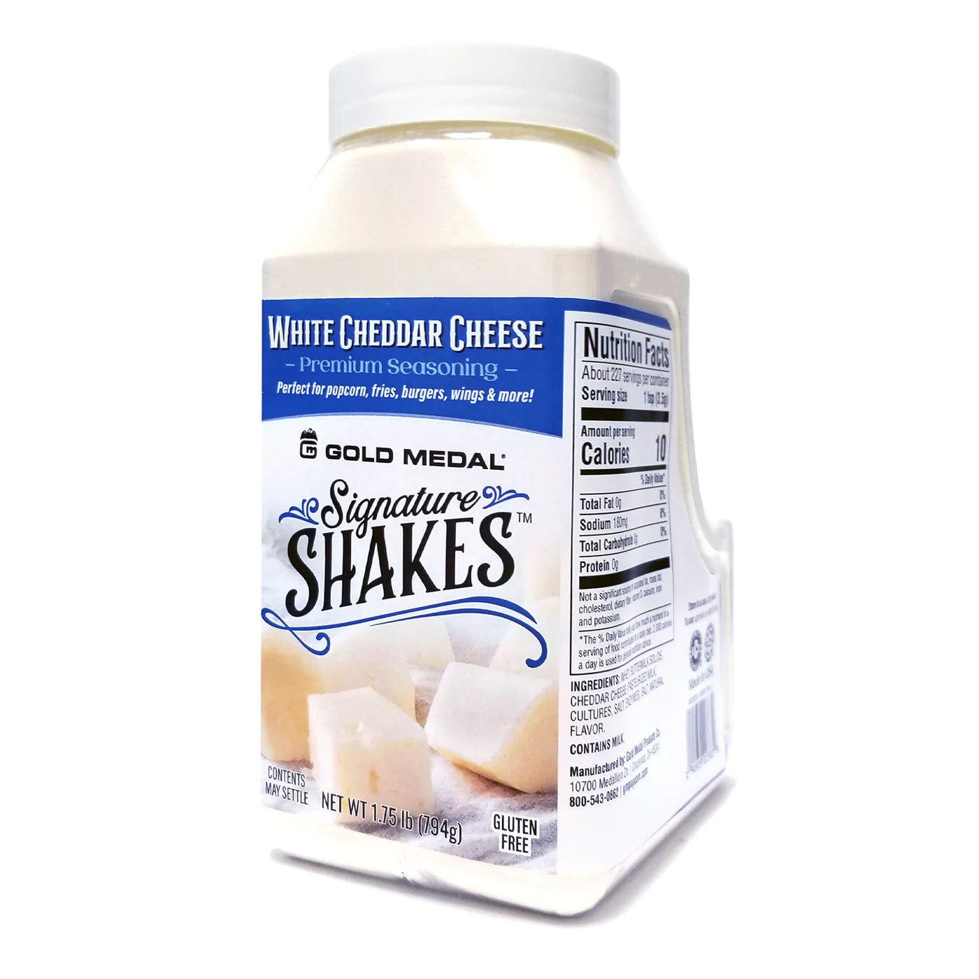 Gold Medal White Cheddar Cheese  Seasoning Shake On