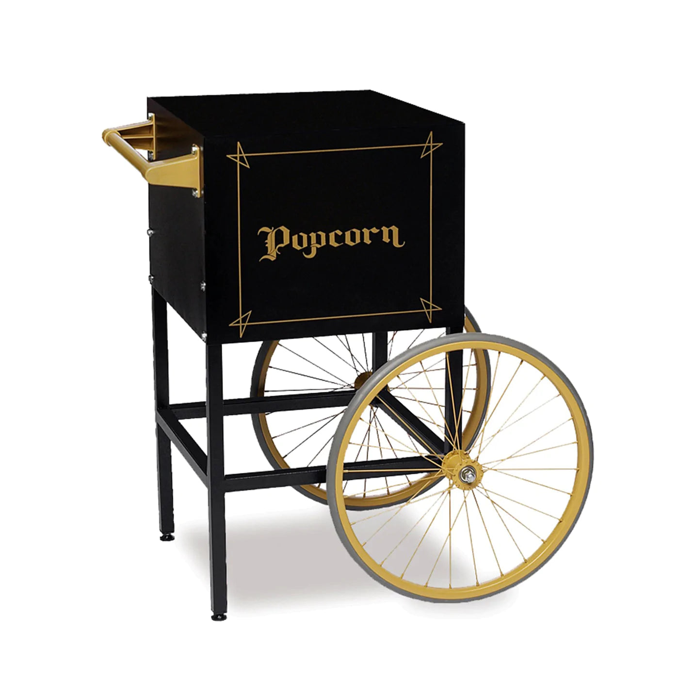 Gold Medal Black & Gold Cart - 8 OZ Fun Pop