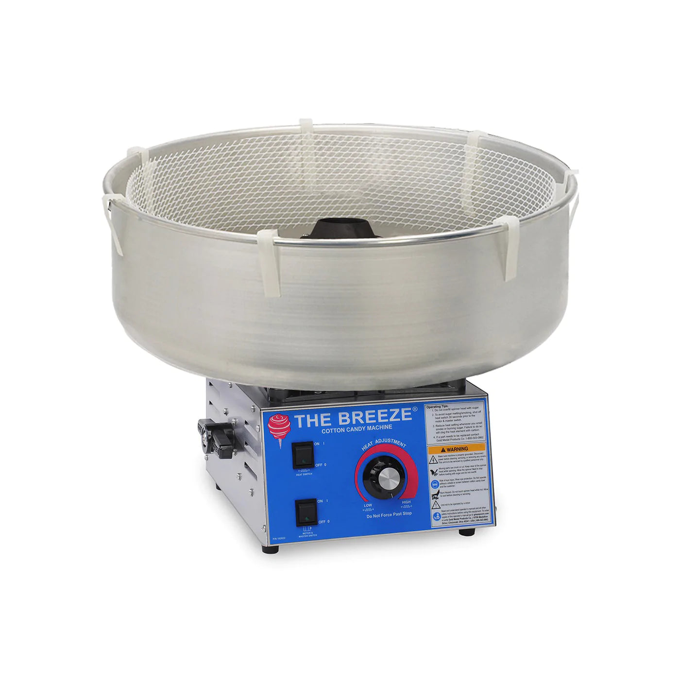 Gold Medal The Breeze Floss Machine With Pan