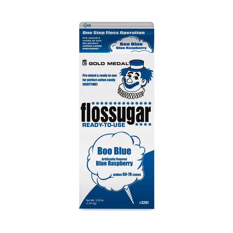 Gold Medal Blue Raspberry Flossugar