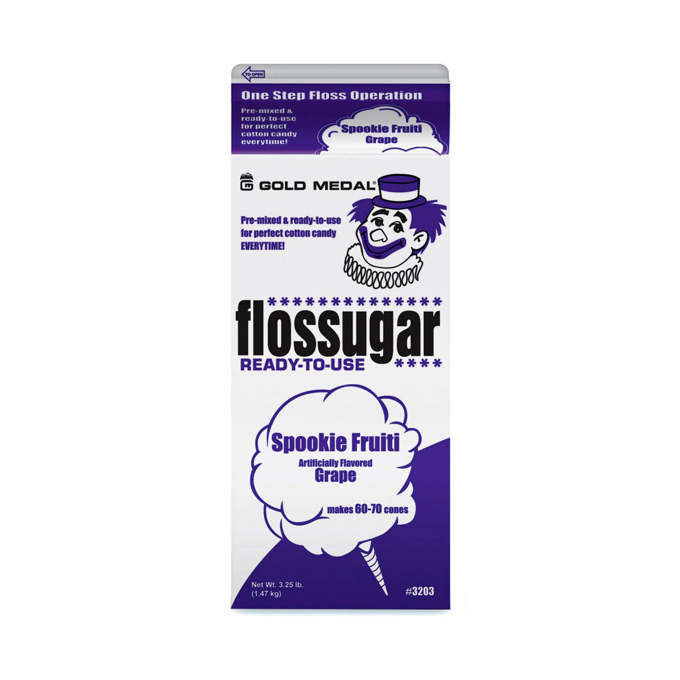 Gold Medal Grape Flossugar