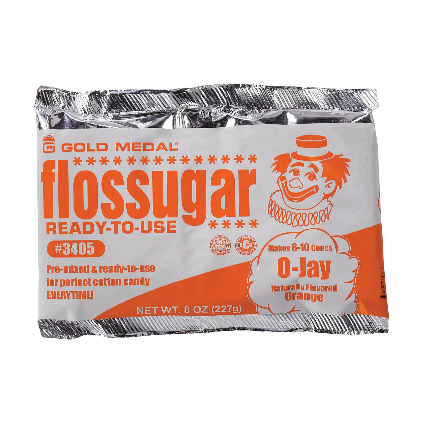 Gold Medal Orange Flossugar