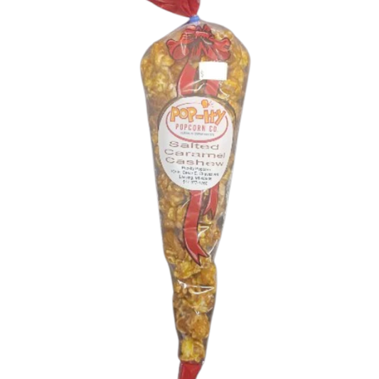 Salted Carmel Cashew - Cone Bag