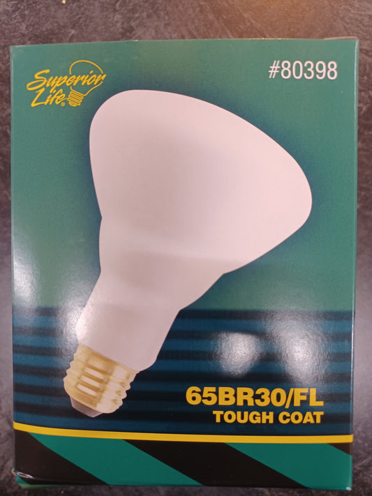 65 watt Rubber Coated Bulb
