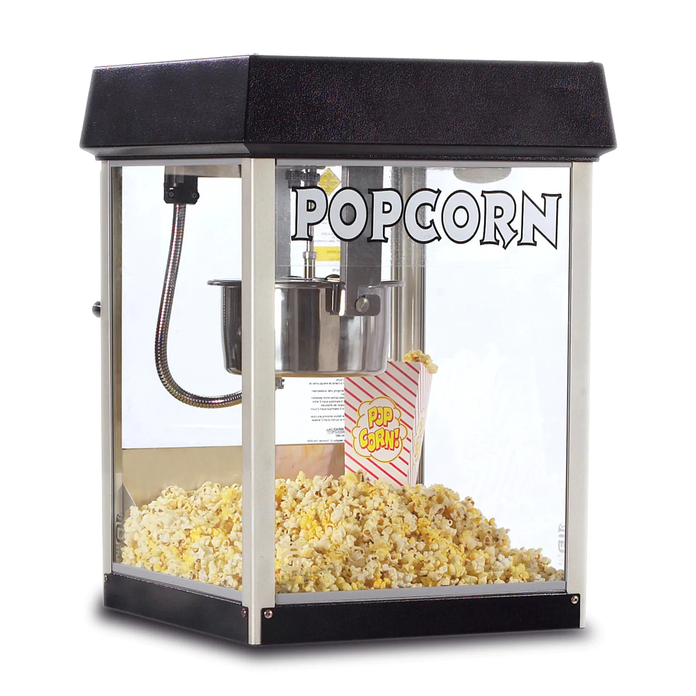 Gold Medal Fun Pop Popcorn Machine - 4 OZ - Black