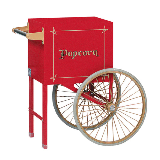 Gold Medal Red Popcorn Cart for Fun Pop 4-oz Popper