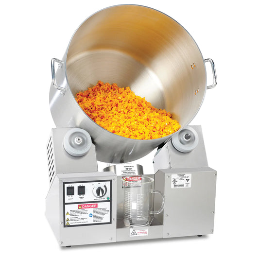 Cheese Tumbler - 8 GAL. With hot plate& Heat Lamp