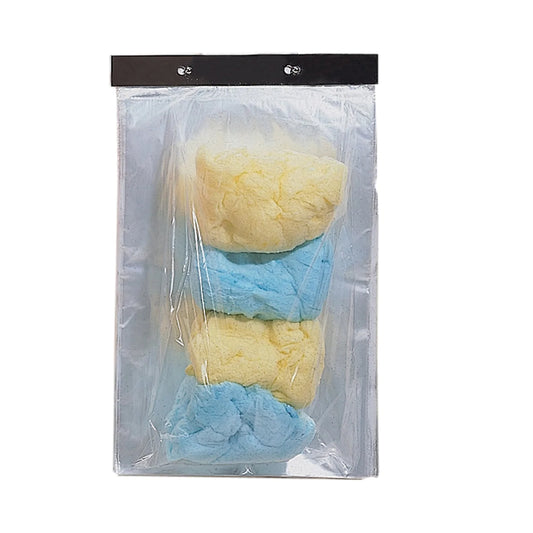 Plain Cotton Candy Bags 1000/cs