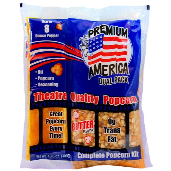 Great Western 8oz Popcorn/Oil/Salt Kit
